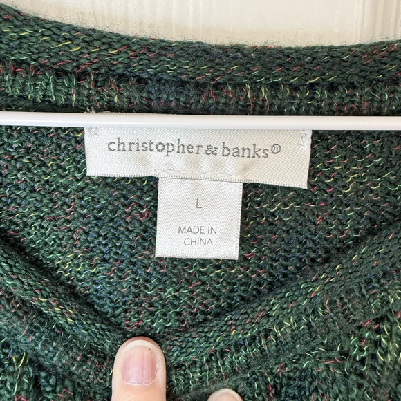 Christopher & Banks Sweaters - Christopher & Banks Multicolor Knit Sweater